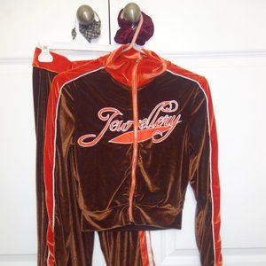 Y2k Chocolate Tracksuit Set